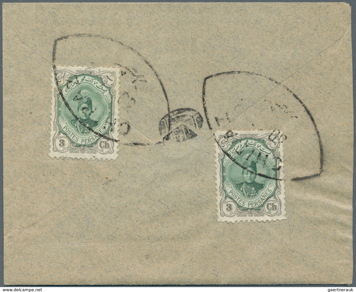 Iran: 1913/1923 (ca.), lot of 14 covers with frankings of the definitives Ahmad Shah Kadschar in dif