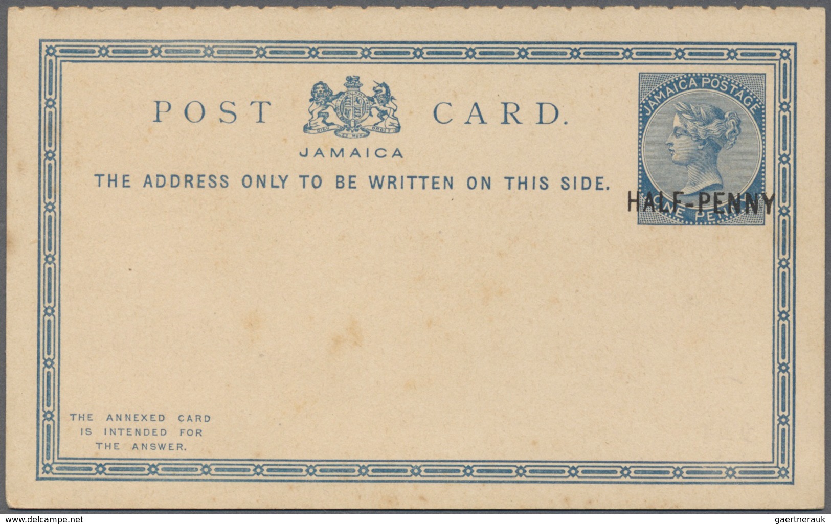 Jamaica: 1877/1962, Collection Of 78 Different Unused Stationeries Incl. Types, Comprising Cards, Re - Jamaica (1962-...)