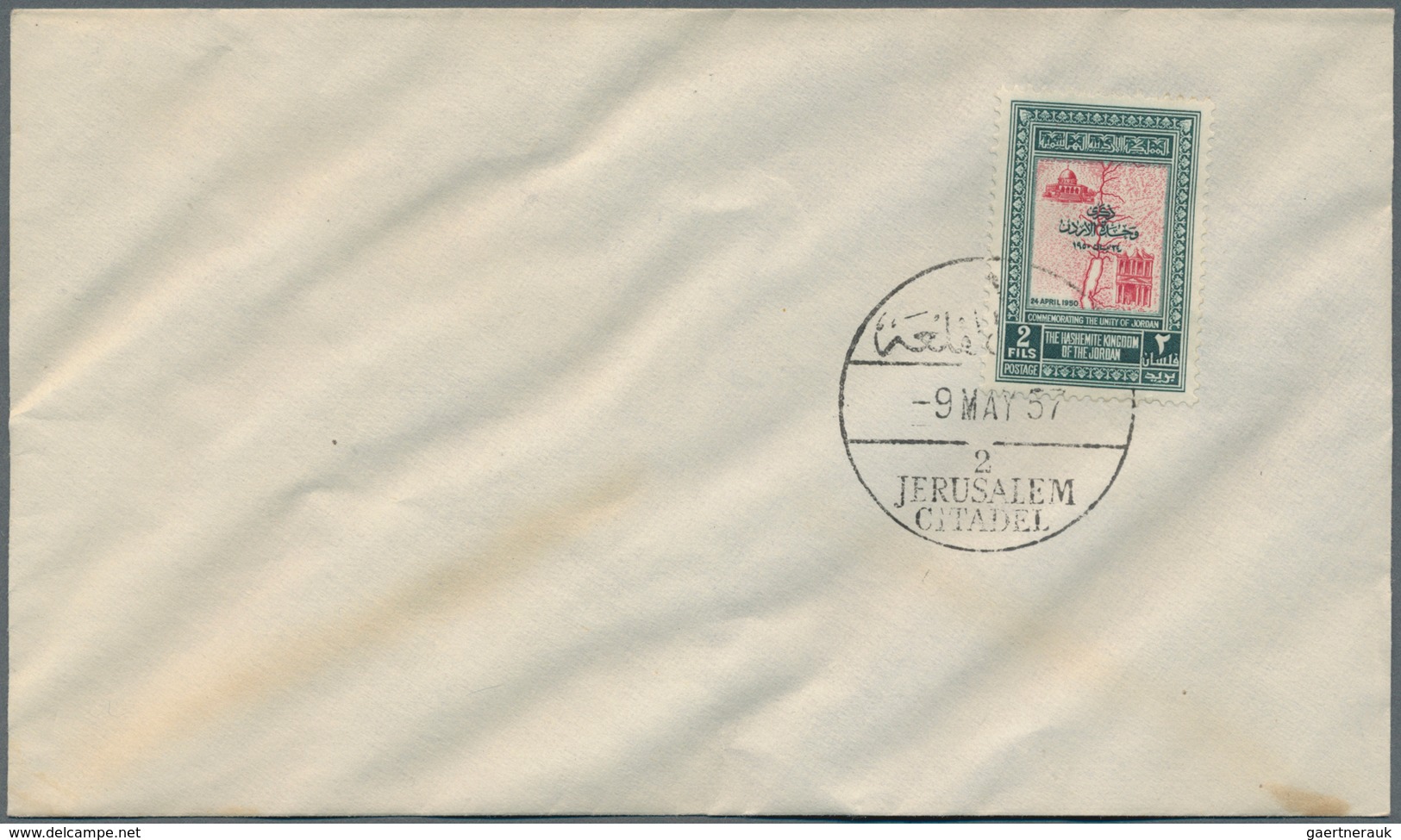 Jordanien: 1954/1965 (ca.), Accumulation Of At Least 600 Covers, More Than 100 Of Them With (philate - Jordanien