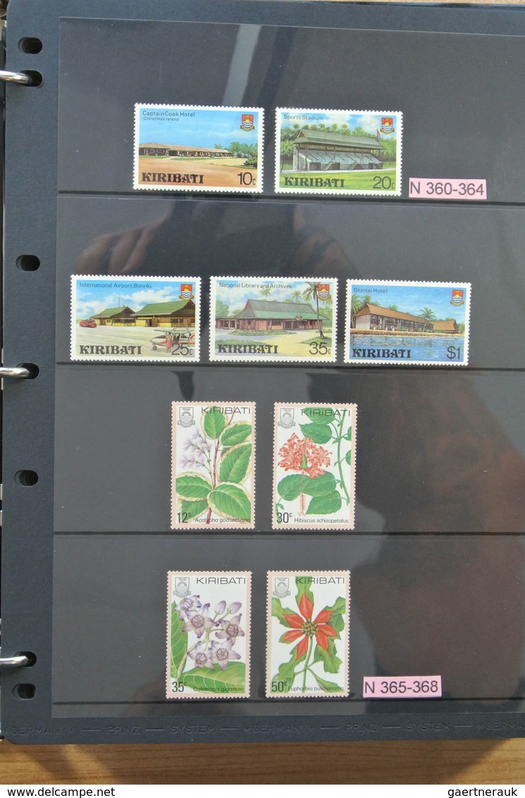 Kiribati (Gilbert-Inseln): 1979-2008. Apparently Complete, MNH Collection Kiribati 1979-2008 In 2 Al - Kiribati (1979-...)