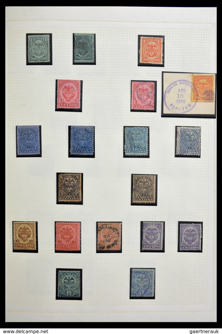 Kolumbien: 1859-1999: Fantastic, MNH, Mint Hinged And Used Collection Colombia And Departments 1859- - Kolumbien