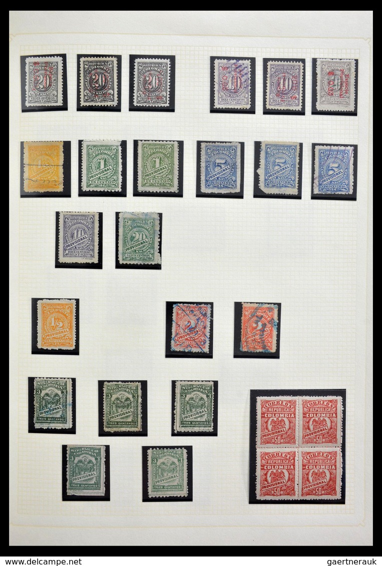 Kolumbien: 1859-1999: Fantastic, MNH, mint hinged and used collection Colombia and departments 1859-