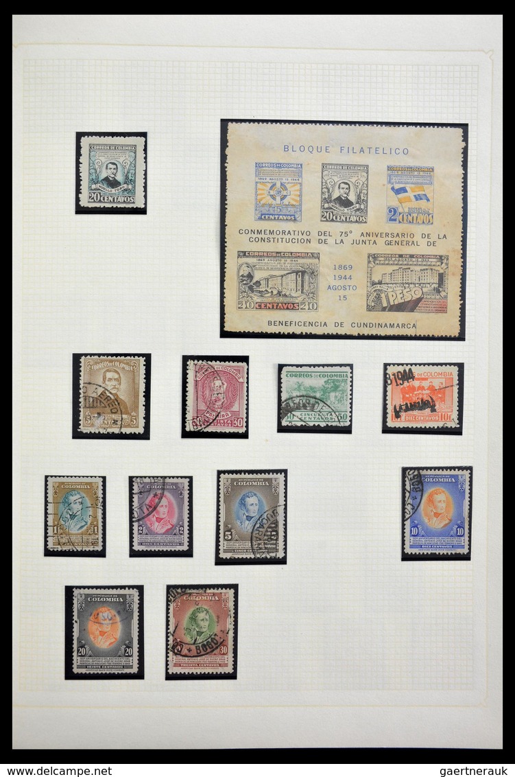 Kolumbien: 1859-1999: Fantastic, MNH, mint hinged and used collection Colombia and departments 1859-