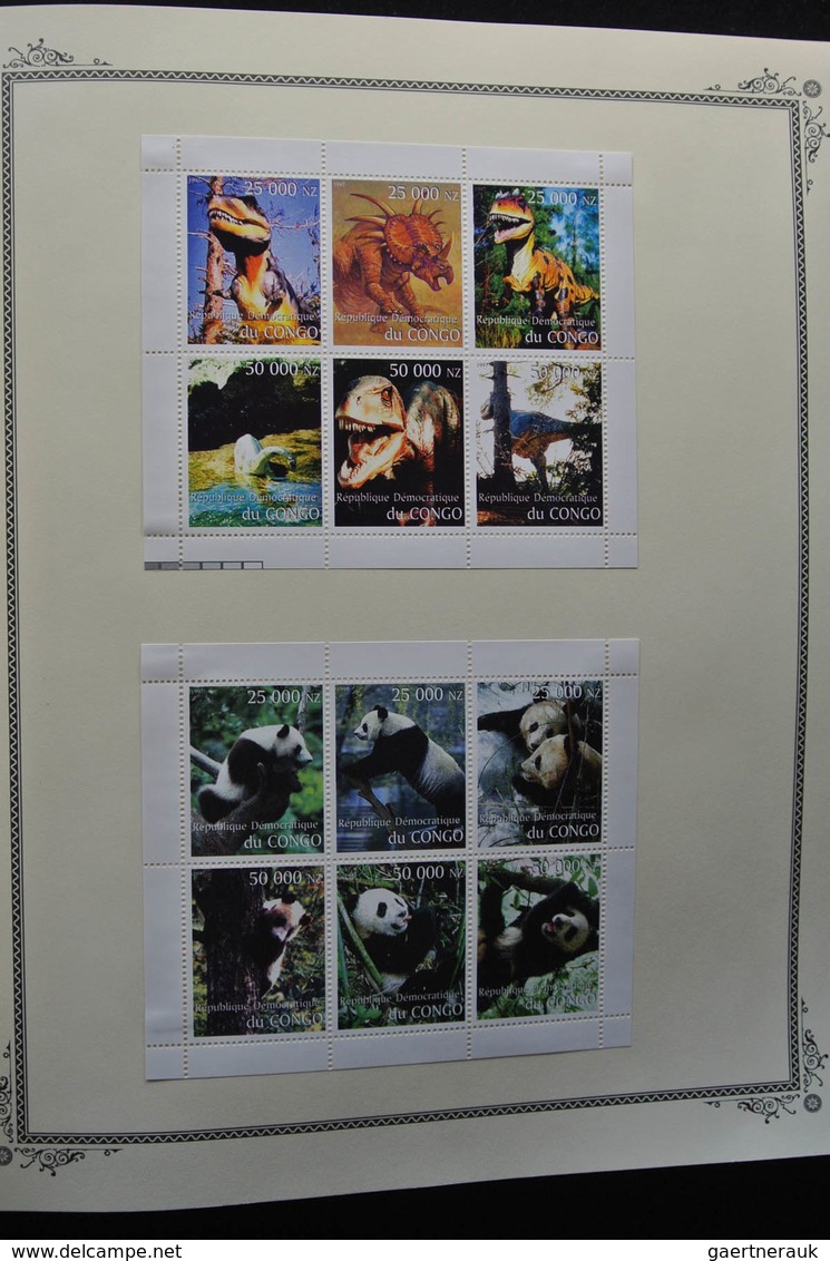 Kongo (Brazzaville): 1997-2003: Apparently, Mint Hinged Collection Republic Of Congo 1997-2003 In Bl - Sonstige & Ohne Zuordnung