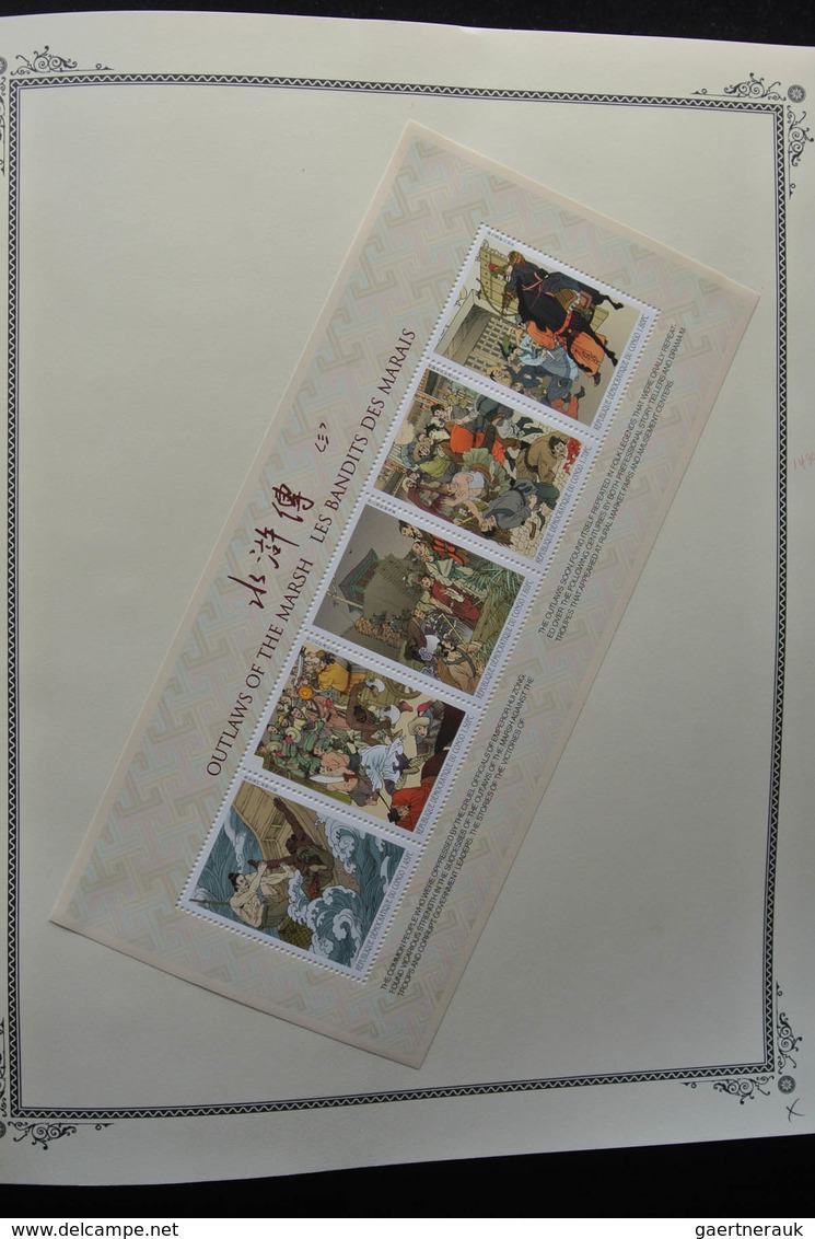 Kongo (Brazzaville): 1997-2003: Apparently, Mint Hinged Collection Republic Of Congo 1997-2003 In Bl - Sonstige & Ohne Zuordnung