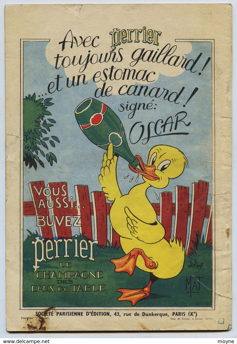 OSCAR  Le Petit Canard  Sur La Cote D' Azur  - N° 9  Par MAT - Edition Originale -  Dernier Titre Du Tableau Des Albums - Oscar