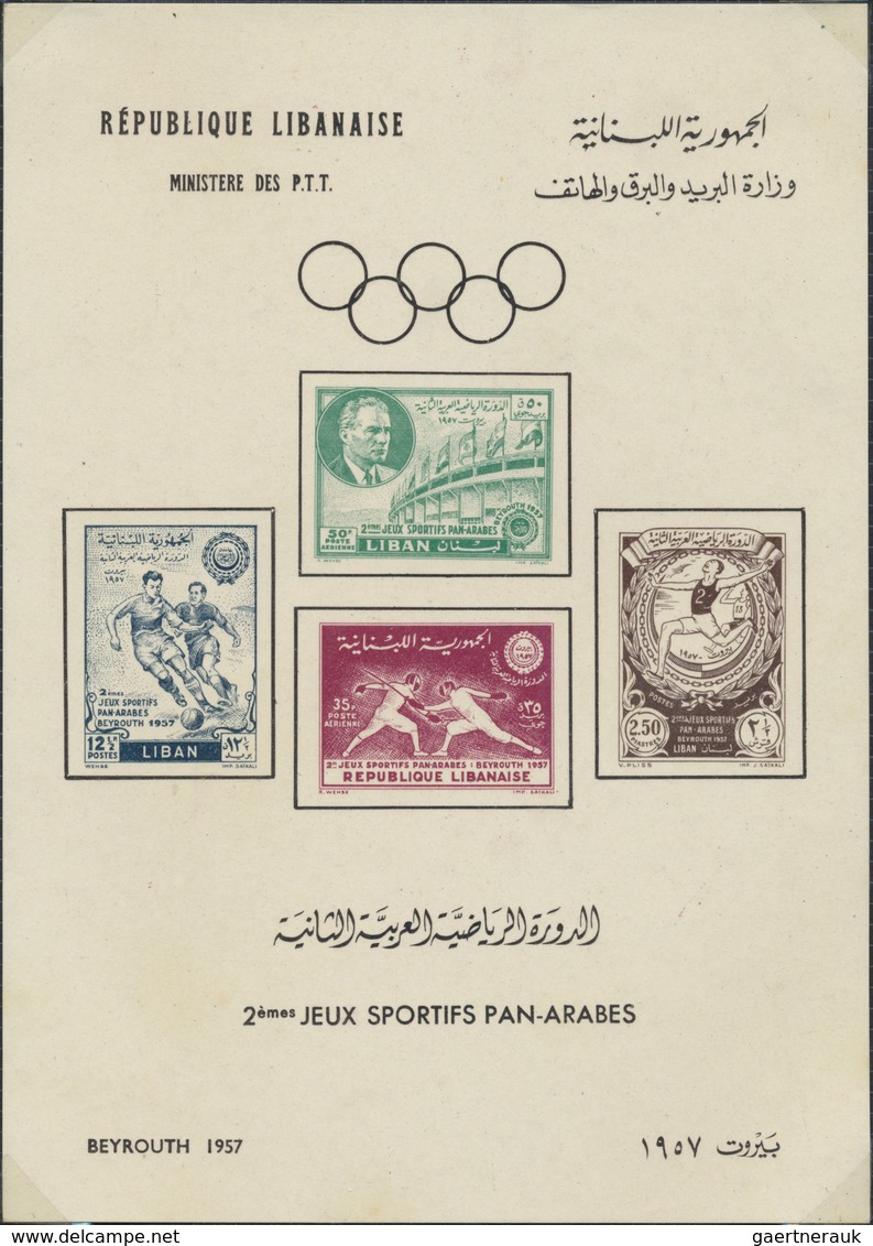 Libanon: 1924/1972, Sophisticated Balance In A Binder, Showing A Lovely Range Of Interesting Issues - Libanon