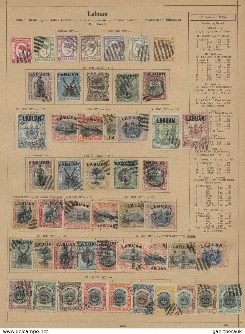 Malaiische Staaten: 1860's-1960's, Part Collections Of More Than 800 Stamps From Straits Settlements - Federated Malay States