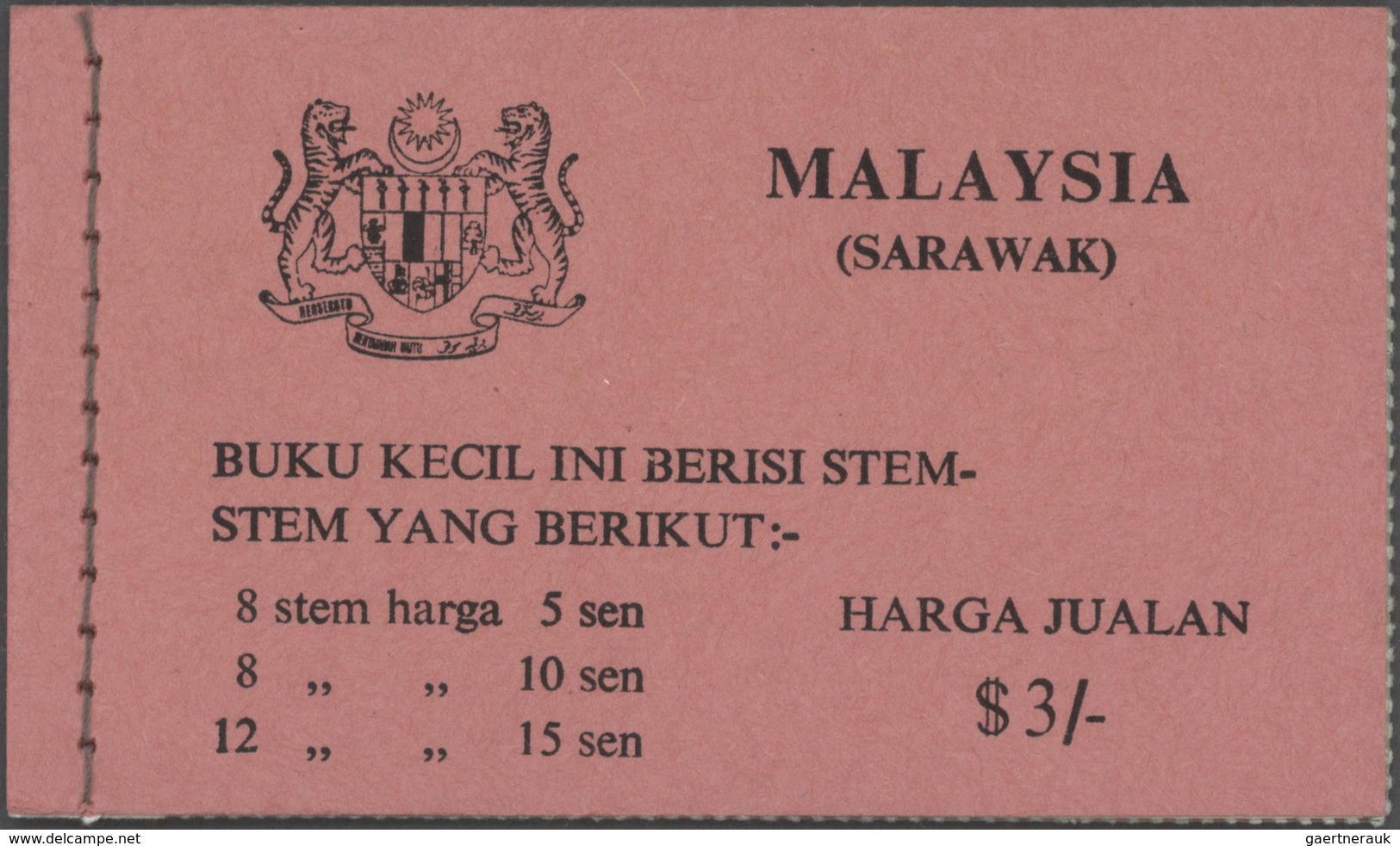 Malaysia: 1973-2012 Collection Of 58 Booklets Of Malaysian States And Malaysia, Mostly Different, Ta - Malaysia (1964-...)