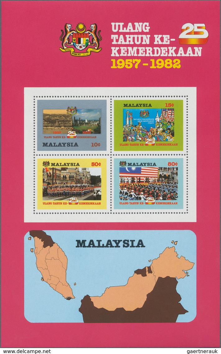 Malaysia: 1982/2003, Mainly U/m And Some C.t.o. Accumulation In Seven Albums (incl. A Few Malaysian - Malaysia (1964-...)