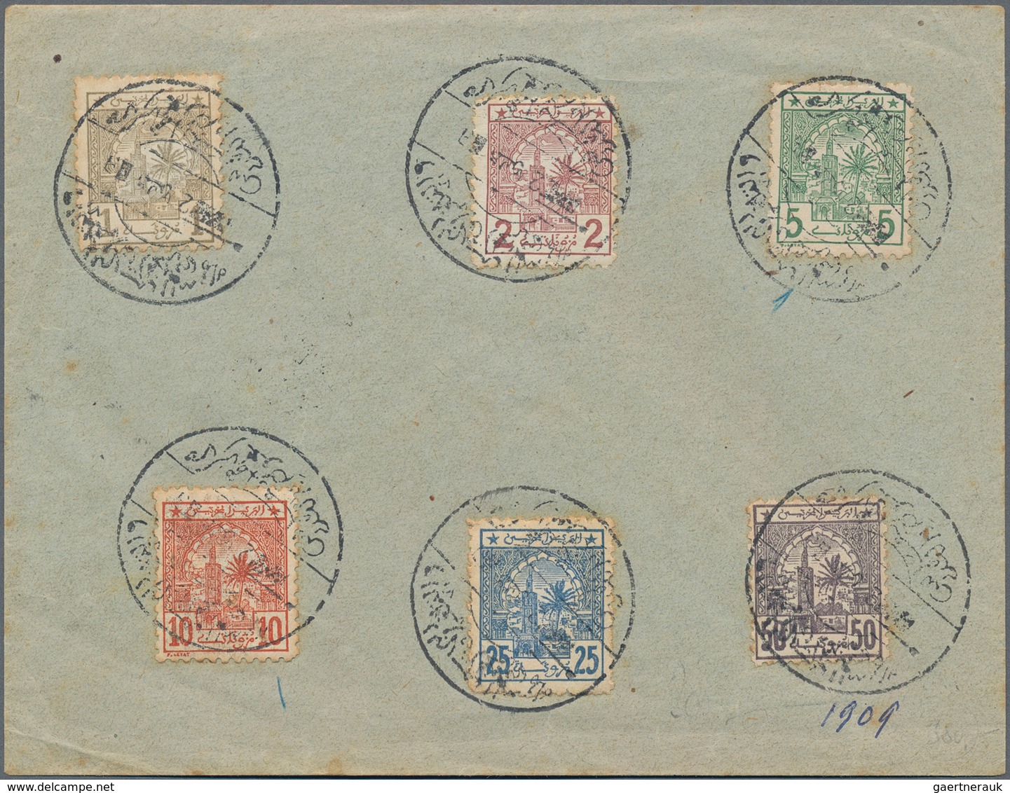 Marokko: 1892-1940's Ca.: About 100 Covers, Postcards, Postal Stationery Items, Picture Postcards An - Ungebraucht