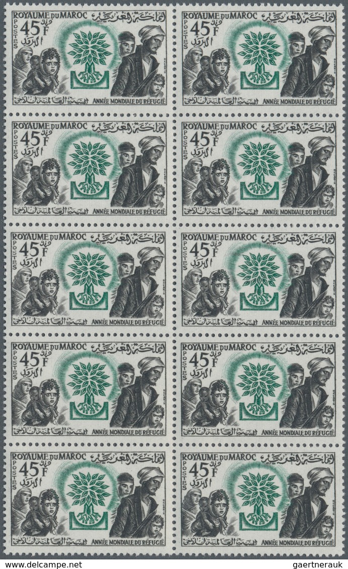 Marokko: 1973/1991, Accumulation In Large Box With Many Complete Sets Some In Larger Quantities And - Ungebraucht