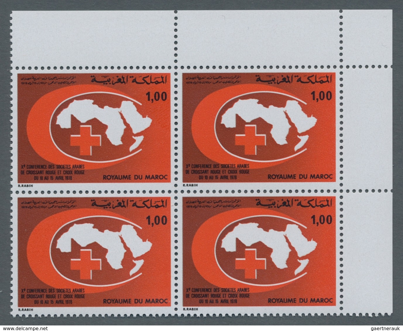 Marokko: 1974/1992, accumulation in carton with mostly single stamps or complete sets some in larger