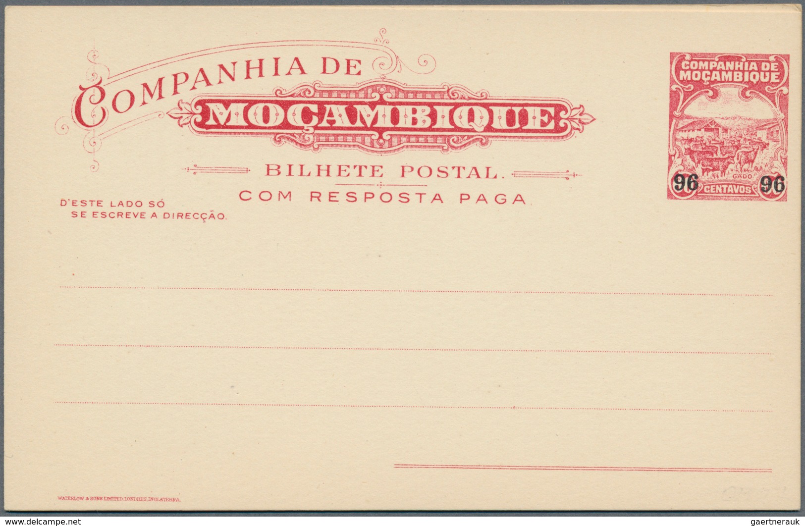 Mocambique - Provinzausgaben: Mocambique-Gesellschaft: 1892/1920, Collection/assortment Of Apprx. 10 - Mosambik