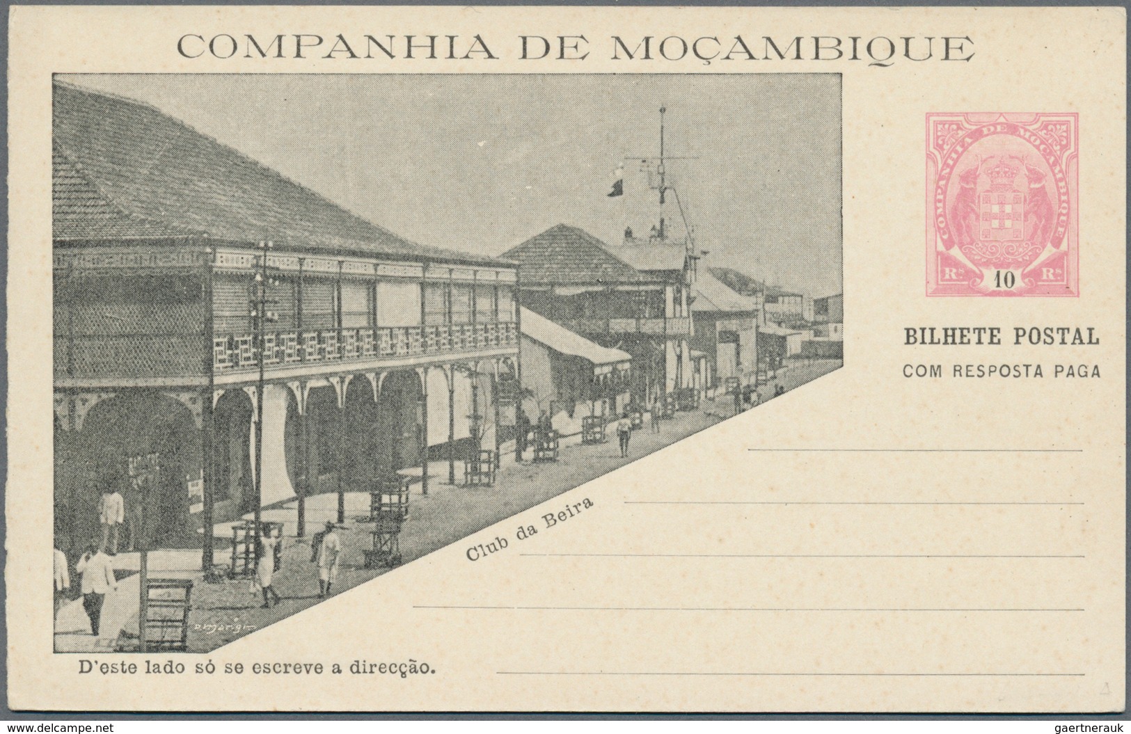 Mocambique - Provinzausgaben: Mocambique-Gesellschaft: 1892/1920, collection/assortment of apprx. 10