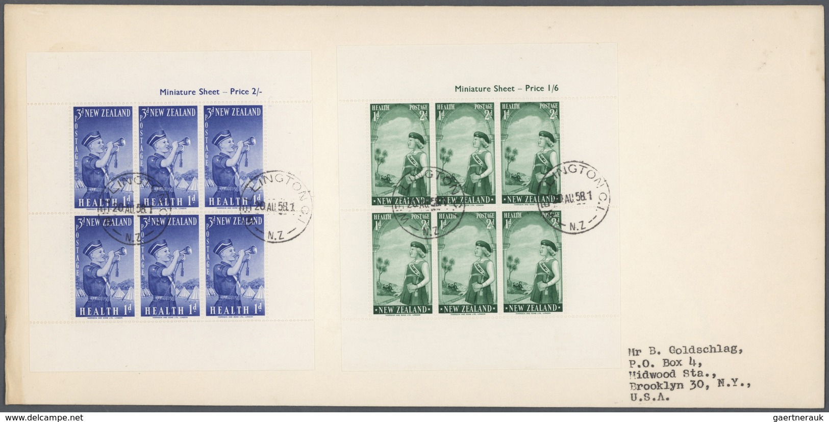 Neuseeland: 1920/1995 (ca.), Accumulation Of Apprx. 480 Covers With Many Attractive Entires, F.d.c. - Briefe U. Dokumente