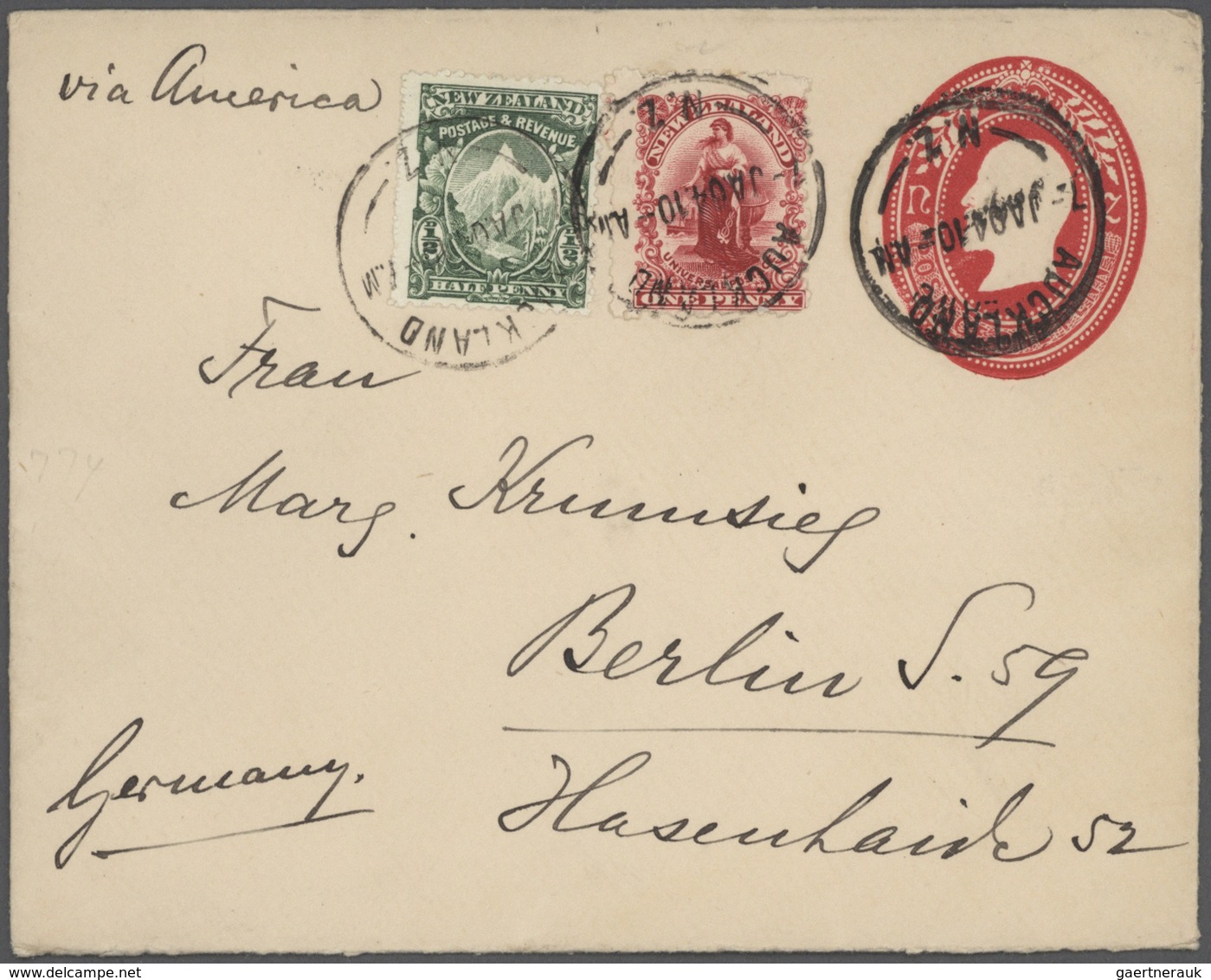 Neuseeland - Ganzsachen: 1890/2002 (ca.), Accumulation With About 370 Mostly Different Postal Statio - Ganzsachen