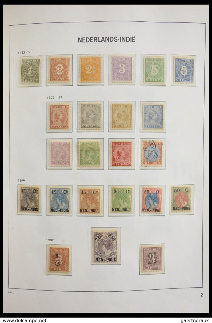 Niederländisch-Indien: 1864-1948: Almost Complete, Mostly MNH And Mint Hinged Collection Dutch East - Niederländisch-Indien