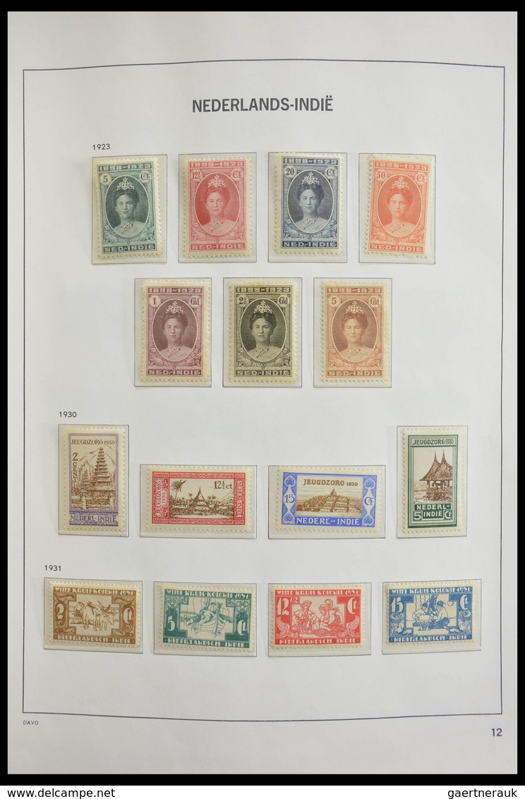 Niederländisch-Indien: 1864-1948: Almost Complete, Mostly MNH And Mint Hinged Collection Dutch East - Niederländisch-Indien