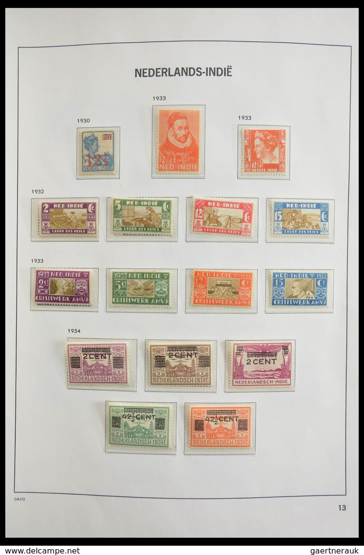 Niederländisch-Indien: 1864-1948: Almost Complete, Mostly MNH And Mint Hinged Collection Dutch East - Niederländisch-Indien