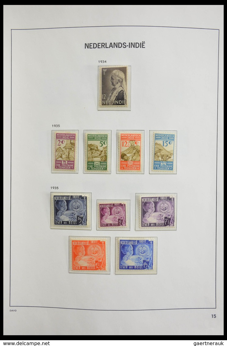 Niederländisch-Indien: 1864-1948: Almost complete, mostly MNH and mint hinged collection Dutch east