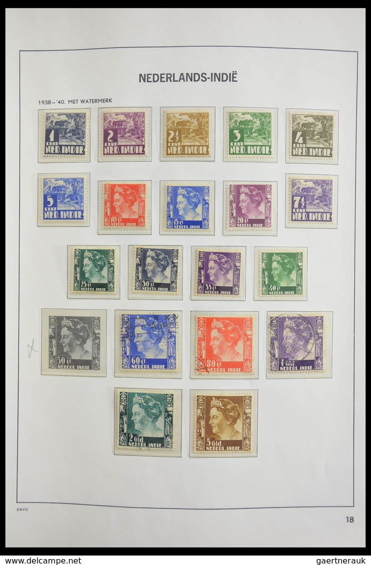 Niederländisch-Indien: 1864-1948: Almost complete, mostly MNH and mint hinged collection Dutch east