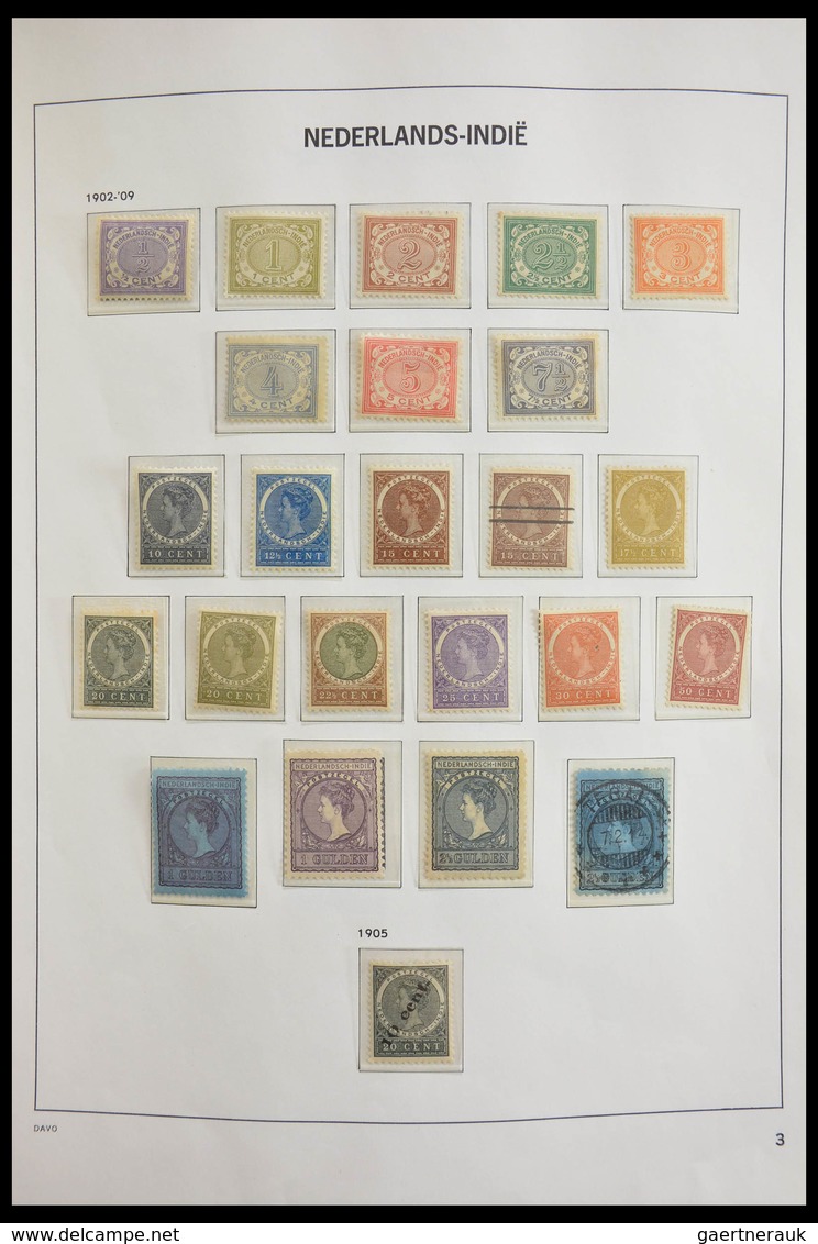 Niederländisch-Indien: 1864-1948: Almost complete, mostly MNH and mint hinged collection Dutch east