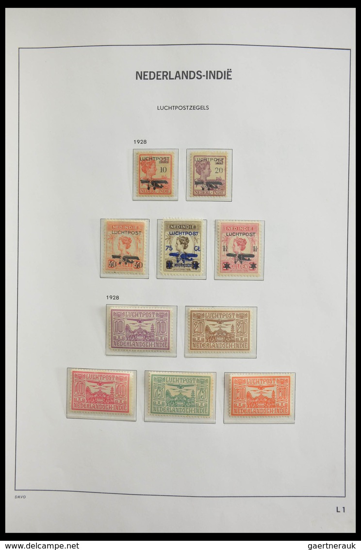 Niederländisch-Indien: 1864-1948: Almost complete, mostly MNH and mint hinged collection Dutch east