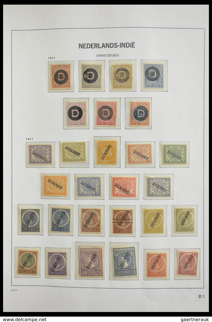 Niederländisch-Indien: 1864-1948: Almost complete, mostly MNH and mint hinged collection Dutch east