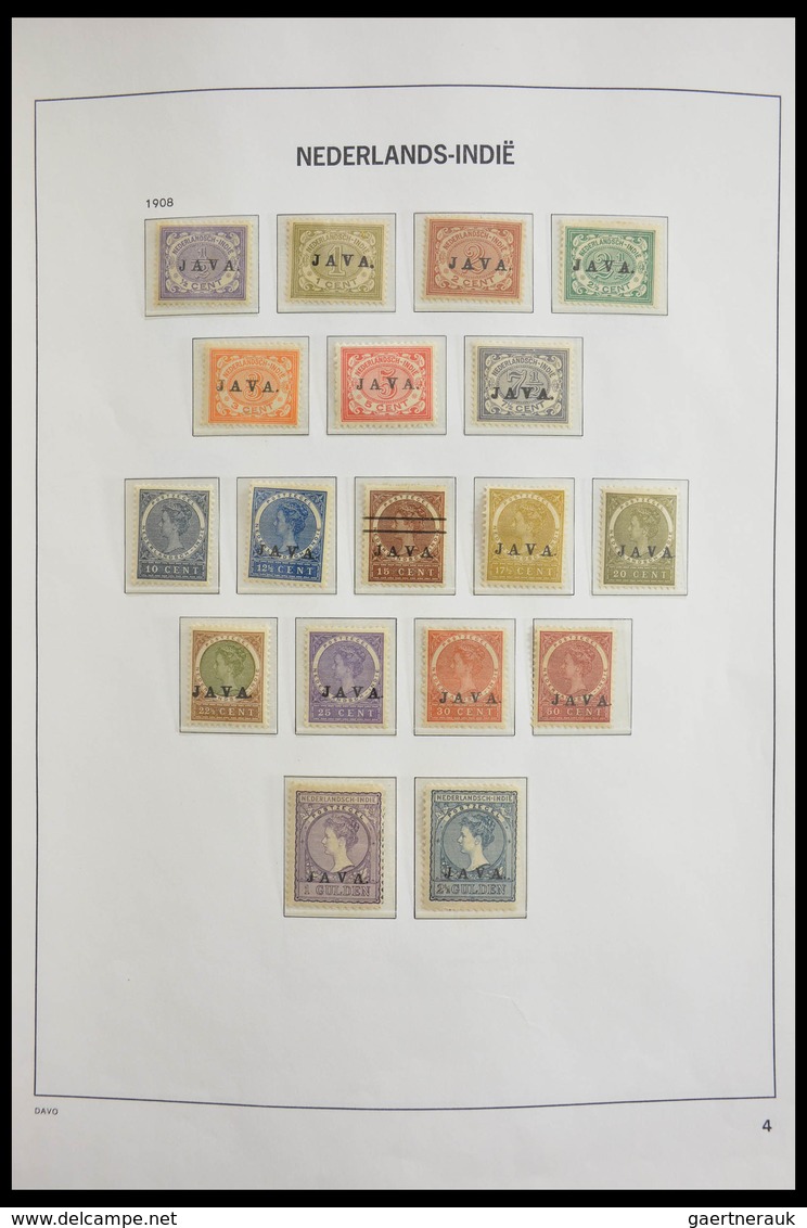 Niederländisch-Indien: 1864-1948: Almost complete, mostly MNH and mint hinged collection Dutch east