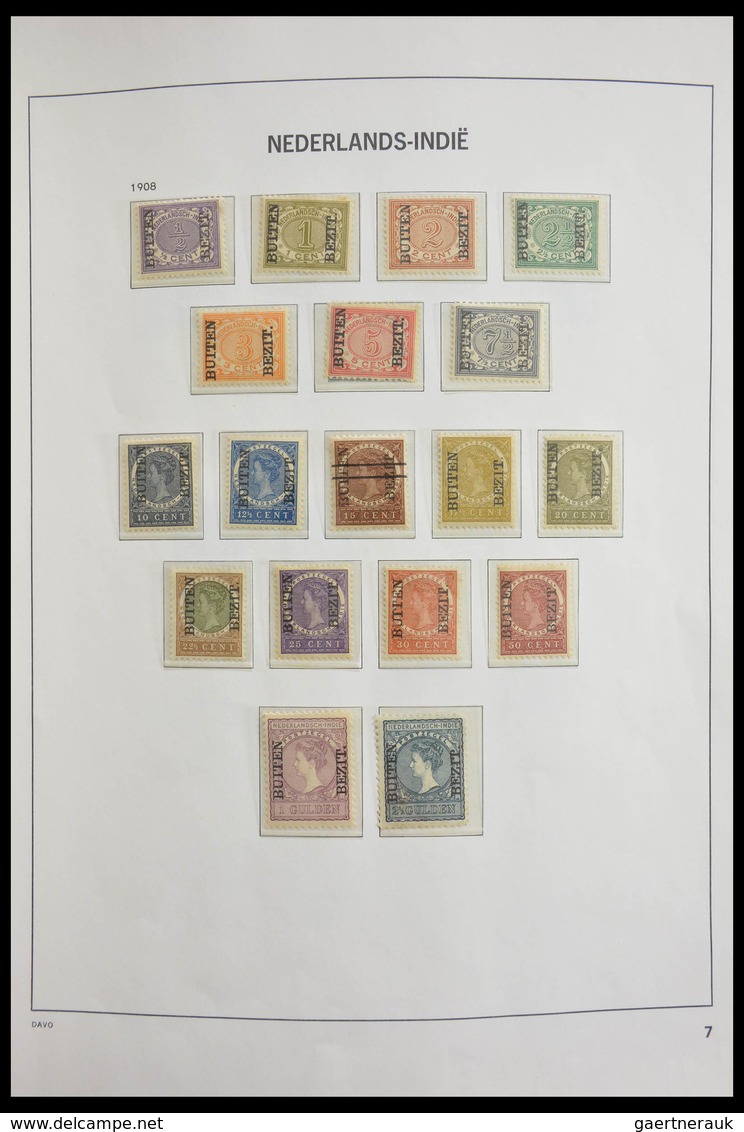 Niederländisch-Indien: 1864-1948: Almost complete, mostly MNH and mint hinged collection Dutch east