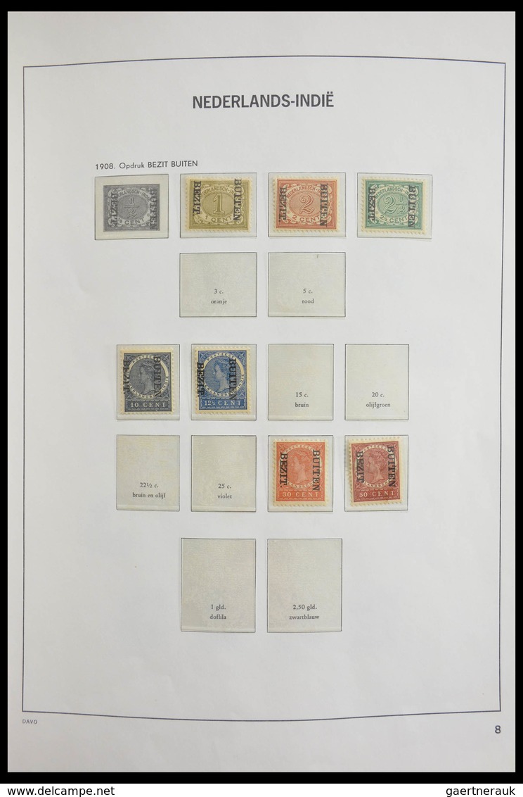 Niederländisch-Indien: 1864-1948: Almost complete, mostly MNH and mint hinged collection Dutch east