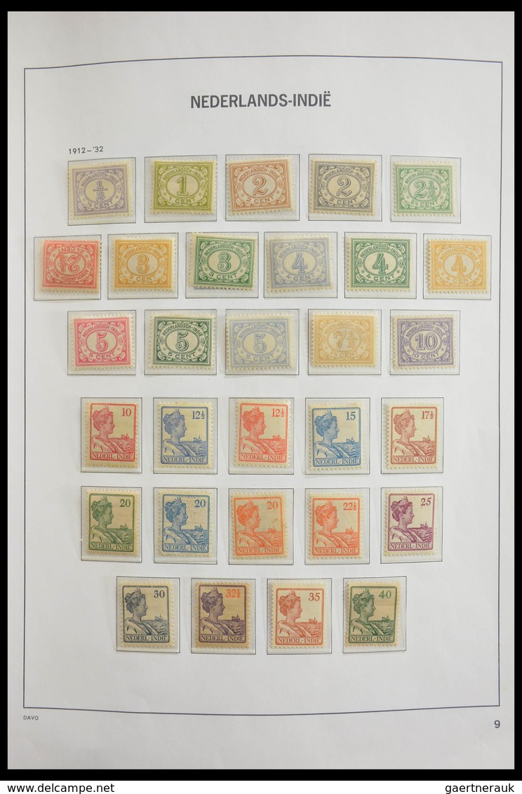 Niederländisch-Indien: 1864-1948: Almost complete, mostly MNH and mint hinged collection Dutch east