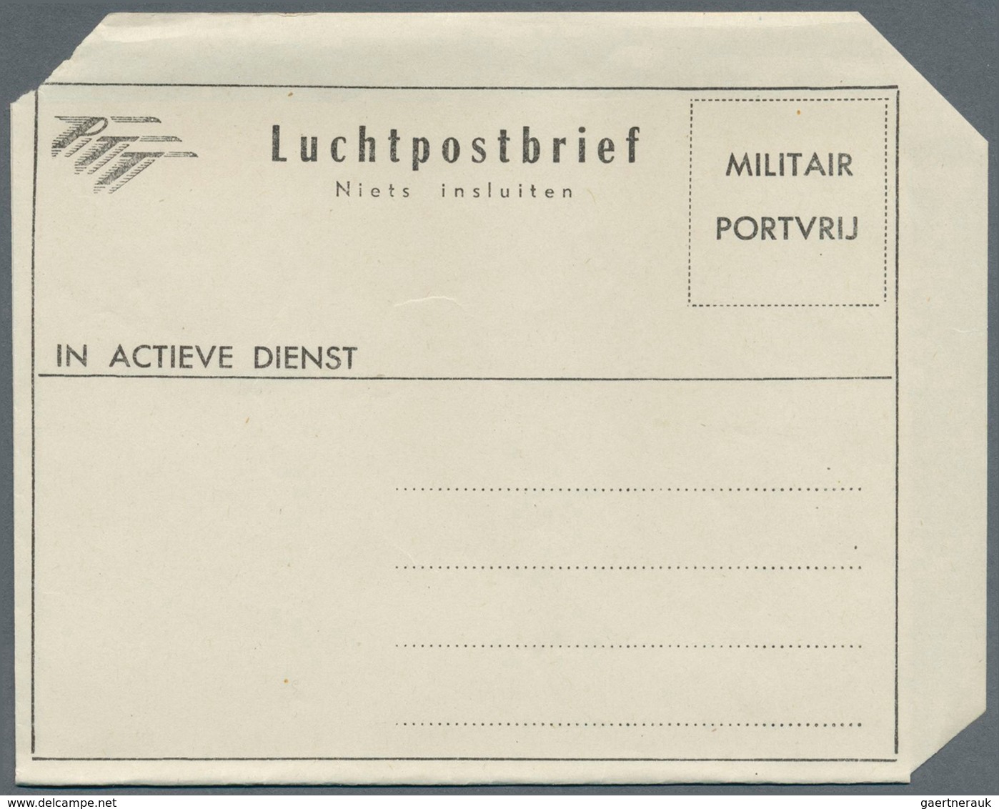 Niederländisch-Indien: 1945/1958 (ca.), MILITARY MAIL: accumulation with about 135 unused and used M