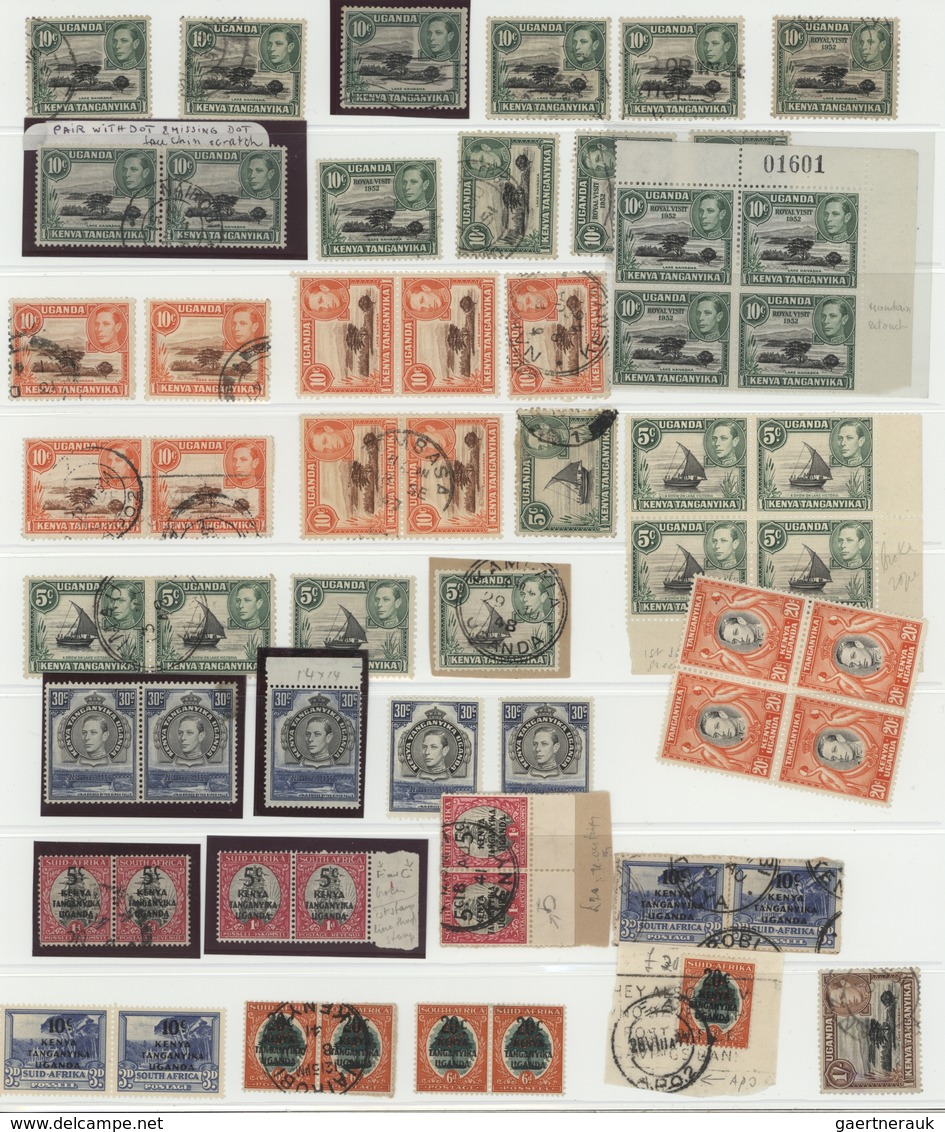 Ostafrikanische Gemeinschaft: 1904/1970 (ca.), Comprehensive Mint And Used Collection In A Binder, W - Britisch-Ostafrika