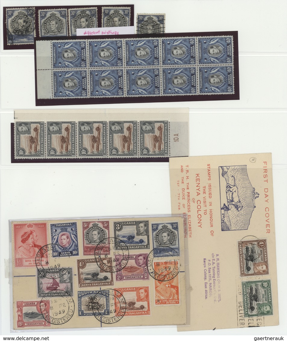 Ostafrikanische Gemeinschaft: 1904/1970 (ca.), Comprehensive Mint And Used Collection In A Binder, W - Britisch-Ostafrika