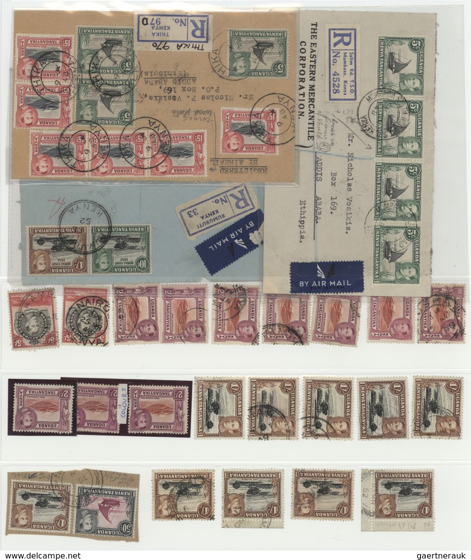 Ostafrikanische Gemeinschaft: 1904/1970 (ca.), Comprehensive Mint And Used Collection In A Binder, W - Britisch-Ostafrika