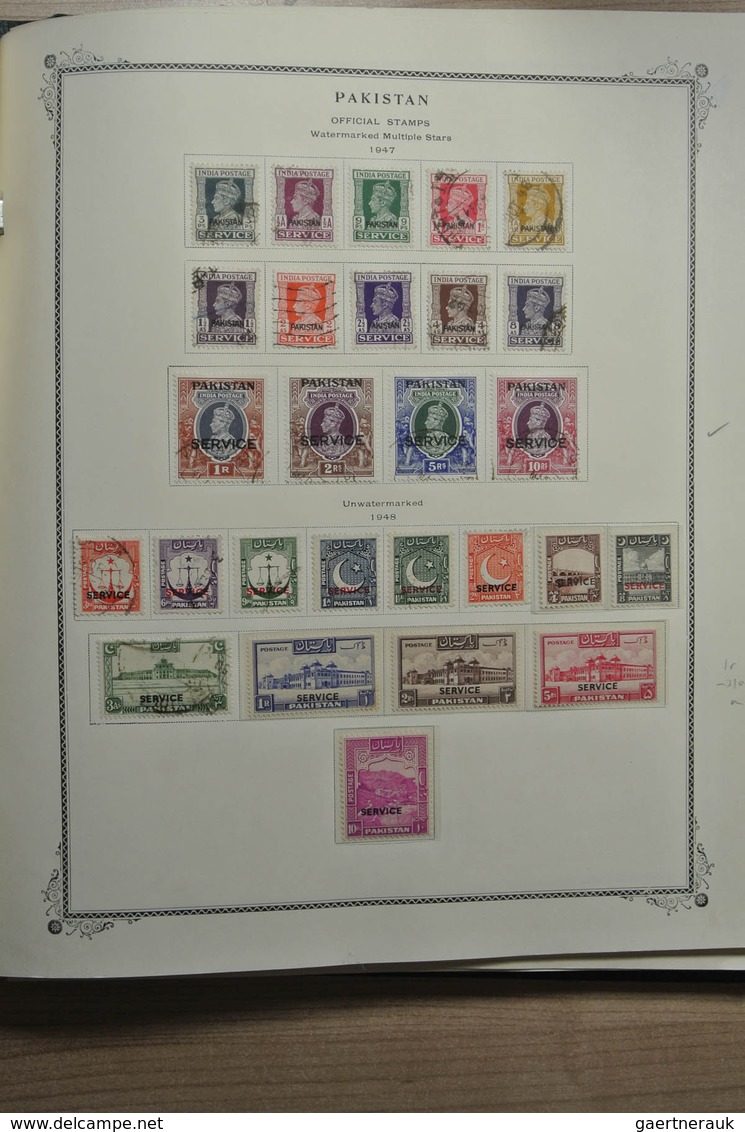 Pakistan: 1947-1973. Overcomplete, MNH, mint hinged and used collection Pakistan 1947-1973 in Scott