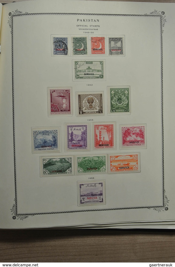 Pakistan: 1947-1973. Overcomplete, MNH, mint hinged and used collection Pakistan 1947-1973 in Scott