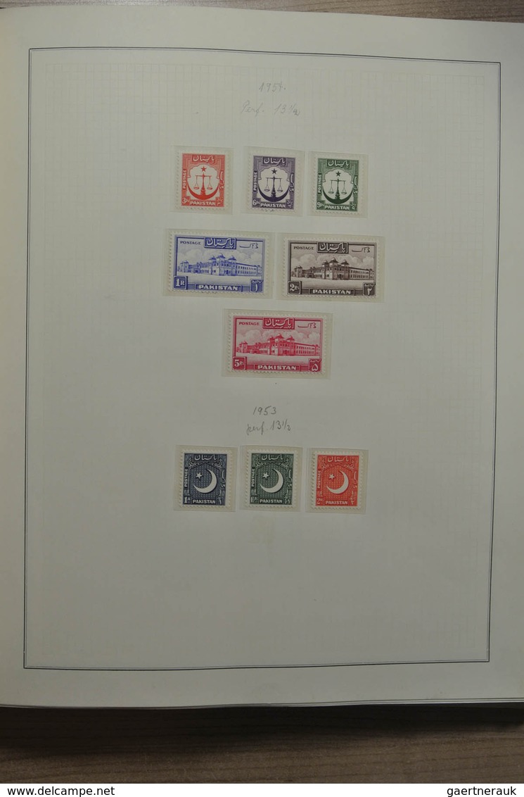 Pakistan: 1947-1973. Overcomplete, MNH, mint hinged and used collection Pakistan 1947-1973 in Scott