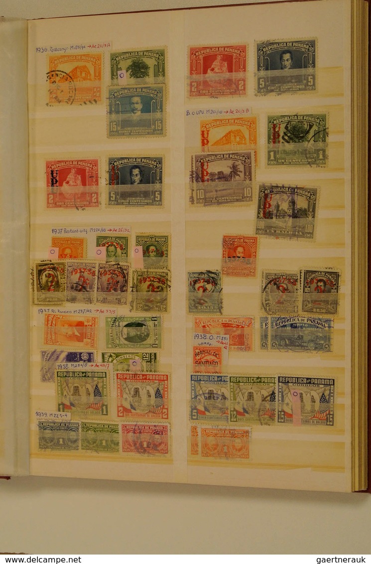 Panama: 1878/1970: Used and mint hinged collection Panama 1878-1970 in stockbook. Collection contain