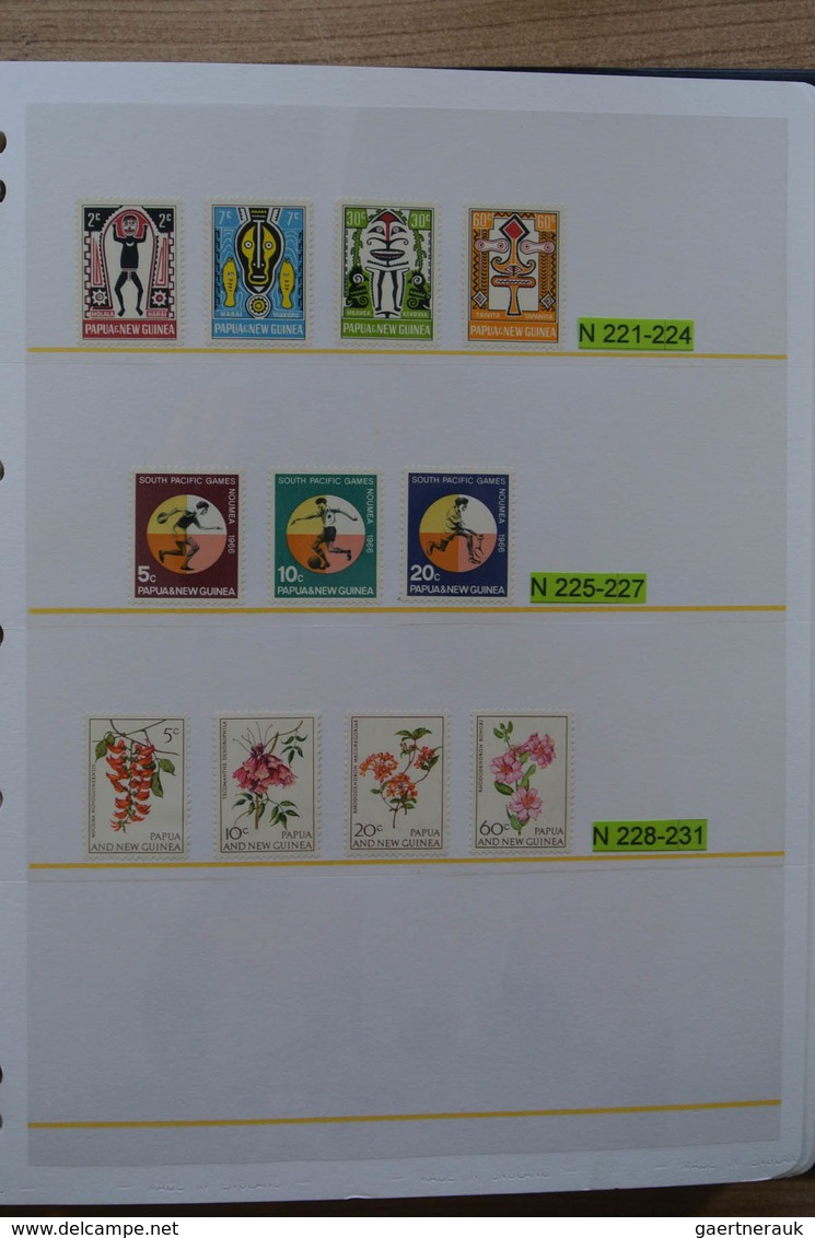 Papua Neuguinea: 1935-2007: Beautiful, As Good As Complete, MNH Collection Papua New Guinea 1935-200 - Papua-Neuguinea