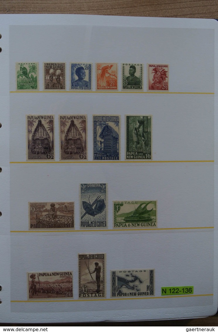 Papua Neuguinea: 1935-2007: Beautiful, as good as complete, MNH collection Papua New Guinea 1935-200