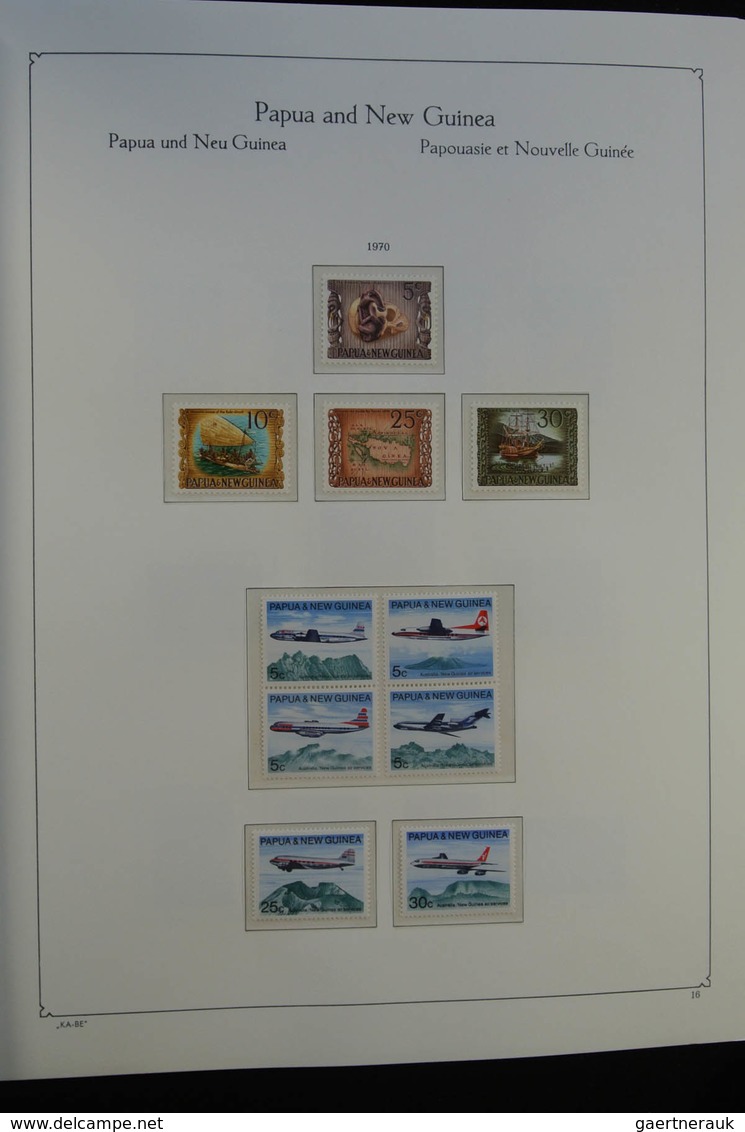 Papua Neuguinea: 1952-2006: Almost complete, MNH (few older stamps hinged) collection Papua New Guin