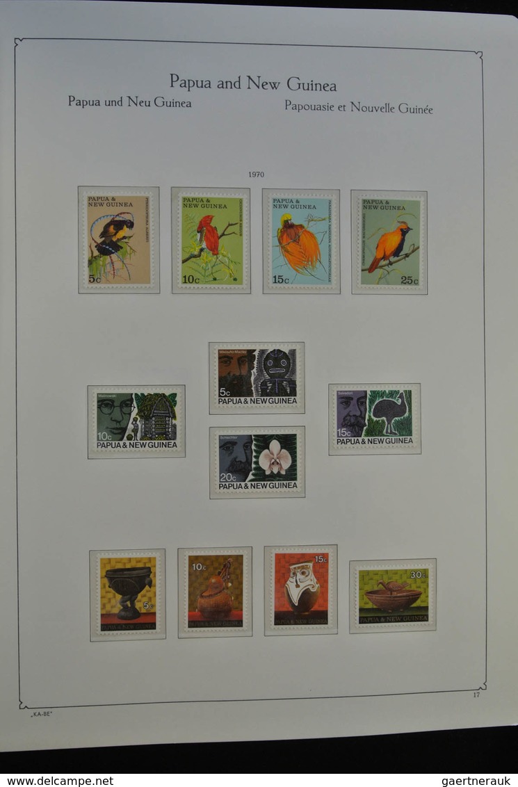 Papua Neuguinea: 1952-2006: Almost complete, MNH (few older stamps hinged) collection Papua New Guin