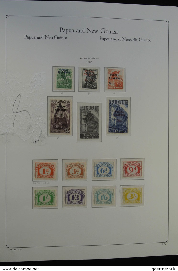 Papua Neuguinea: 1952-2006: Almost complete, MNH (few older stamps hinged) collection Papua New Guin