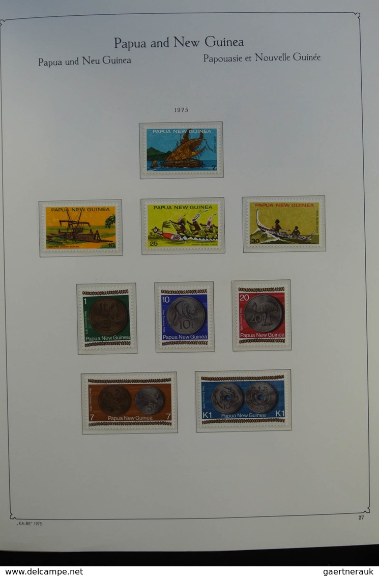 Papua Neuguinea: 1952-2006: Almost complete, MNH (few older stamps hinged) collection Papua New Guin