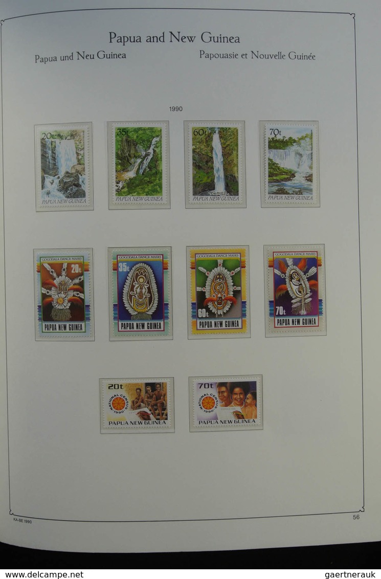 Papua Neuguinea: 1952-2006: Almost complete, MNH (few older stamps hinged) collection Papua New Guin