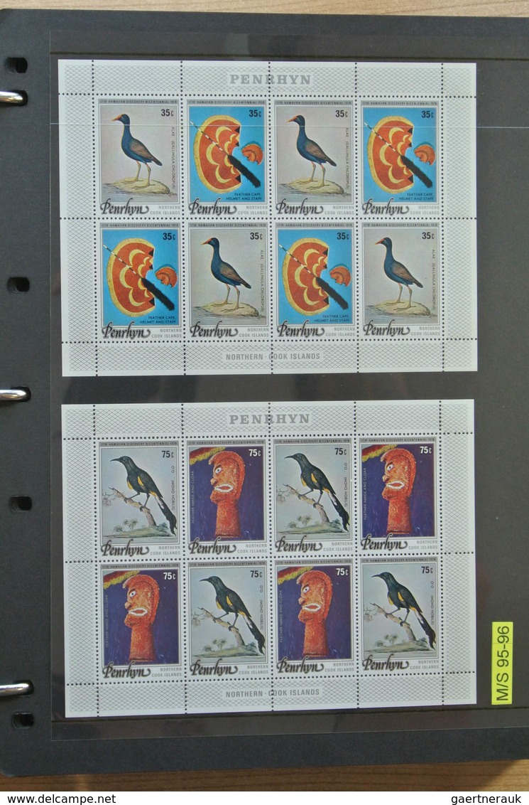 Penrhyn: 1920-2008: Apparently Complete, MNH Collection Penrhyn Island 1920-2008 In Album. Also A Ve - Penrhyn