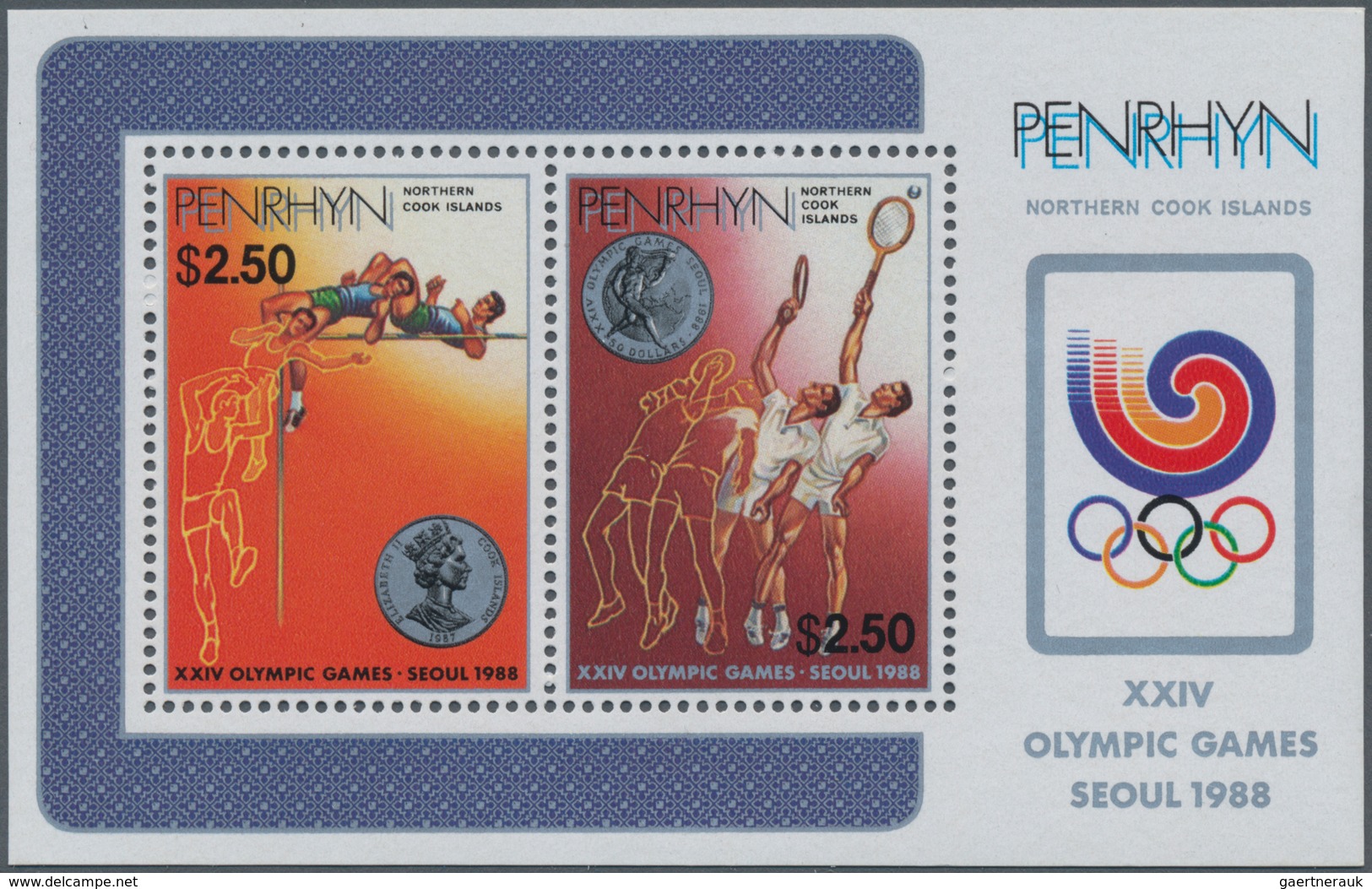 Penrhyn: 1975/1992, Accumulation In Box With Many Complete Sets And Miniature Sheets Many In Larger - Penrhyn